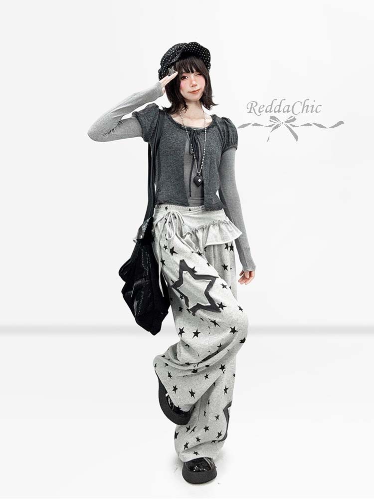 REDDACHiC เสื้อคาร์ดิแกนแขนพอง - T-Shirts บทวิจารณ์และราคา