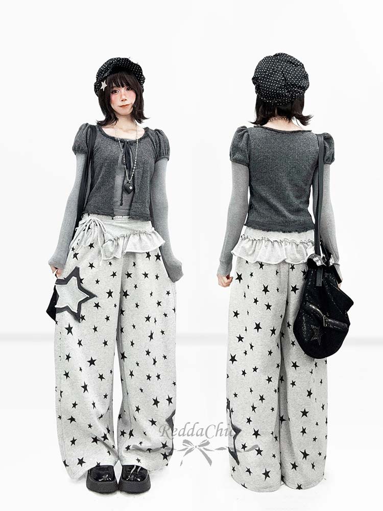 REDDACHiC เสื้อคาร์ดิแกนแขนพอง - T-Shirts บทวิจารณ์และราคา