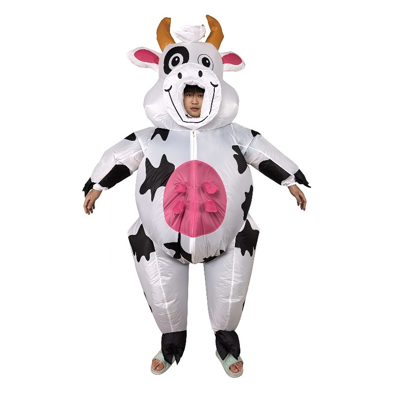 ชุดวัวเป่าลมสุดฮาสำหรับฮาโลวีน - Suits บทวิจารณ์และราคา